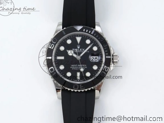MiroTime 0524 Cozy Yacht-Master 42mm 226659 TEDF 1:1 Best Edition 3D Black Ceramic Bezel on Oysterflex Strap VS3235 (Gain Weight) 1675